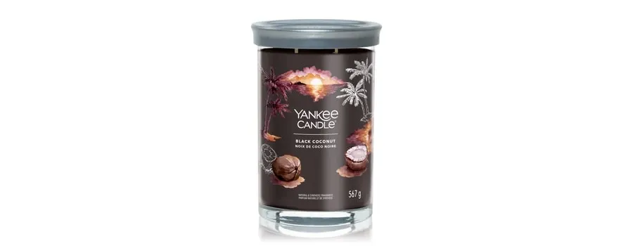 obrazek 1 Yankee Candle Black Coconut Signature Large Tumbler Świeca zapachowa 567 g