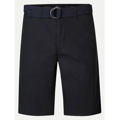 Zdjęcie Petrol Industries Szorty materiałowe M-1040-SHO501 Czarny Slim Fit