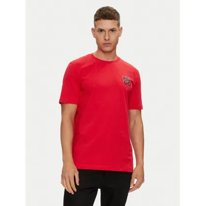 Zdjęcie Hugo T-Shirt Dimoniti 50522434 Czerwony Regular Fit HUGO