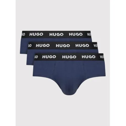 Zdjęcie Hugo Komplet 3 par slipów Hipbrief 50469763 Granatowy HUGO