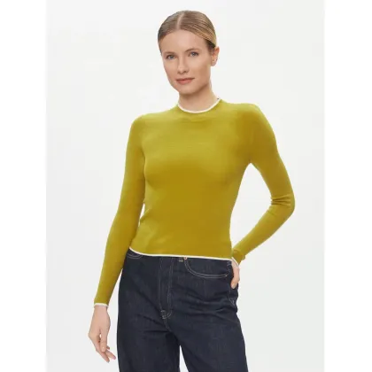 Zdjęcie Vero Moda Sweter Flouncy 10299604 Żółty Slim Fit