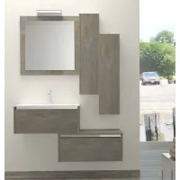 Picture A unique set of bathroom furniture in a modern style
