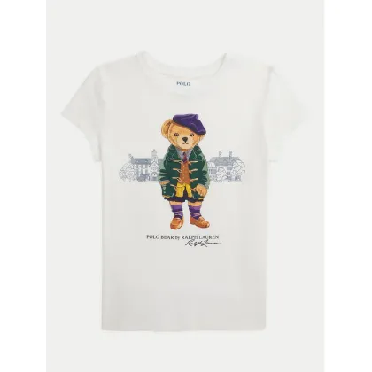 Zdjęcie Polo Ralph Lauren T-Shirt 313951080002 Biały Regular Fit