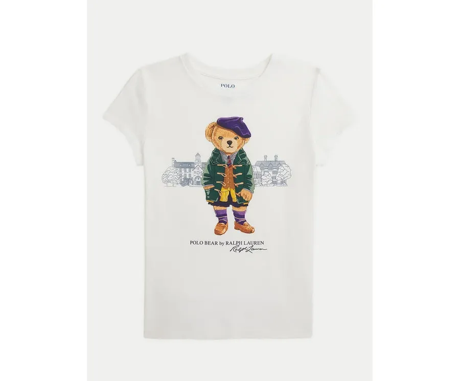obrazek 1 Polo Ralph Lauren T-Shirt 313951080002 Biały Regular Fit