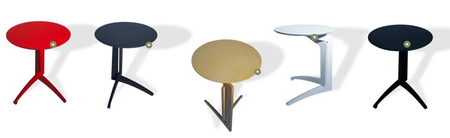 obrazek 4 Niezwykły stolik Foldme do salonu lub sypialni - h 75cm, Ø 53 cm