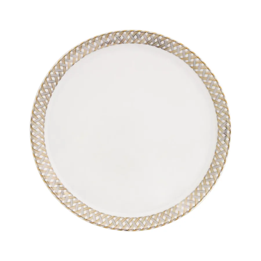 obrazek 1 Płaski talerz do tart 31 cm Dom Precious