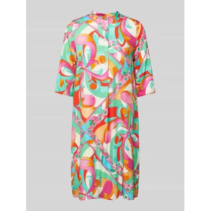 Zdjęcie Sukienka o długości do kolan z nadrukiem na całej powierzchni