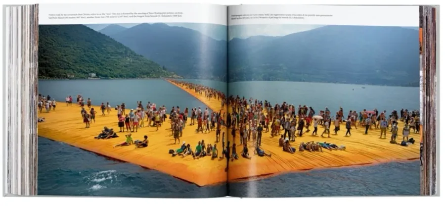 obrazek 3 Książka Christo and Jeanne-Claude. The Floating Piers, Art Edition No. 21–40 (Collage) - Taschen