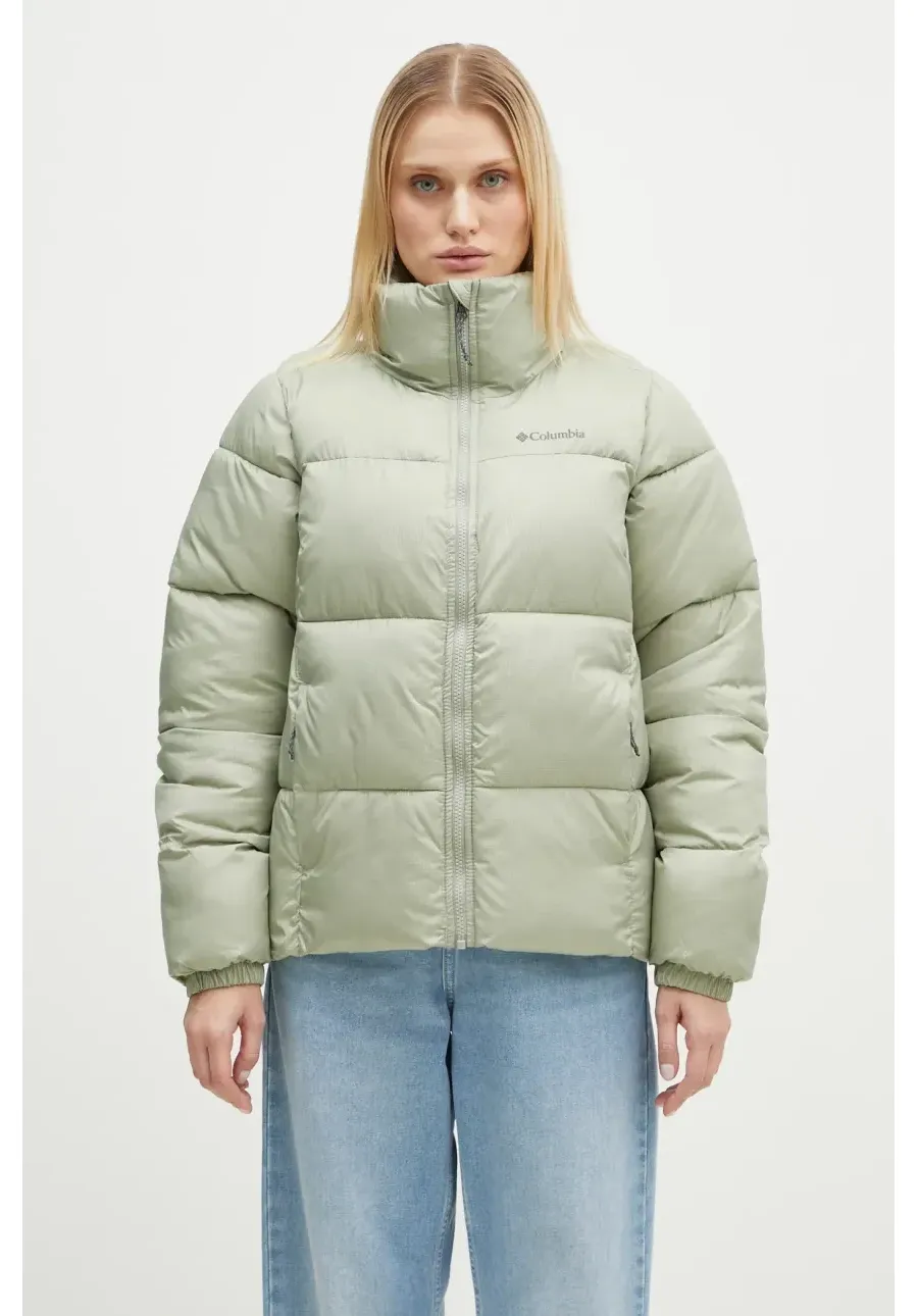 obrazek 1 Columbia kurtka Puffect damska kolor zielony zimowa 2090291