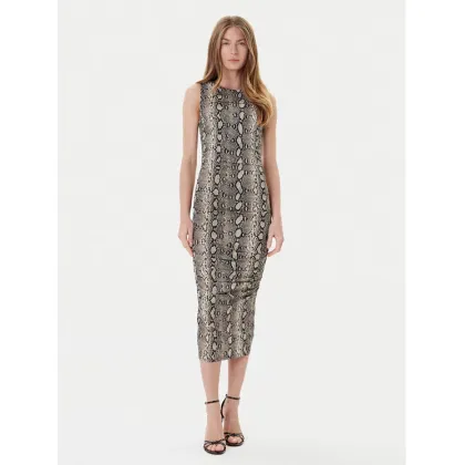 Zdjęcie MICHAEL Michael Kors Sukienka koktajlowa MT58319HMC Beżowy Slim Fit
