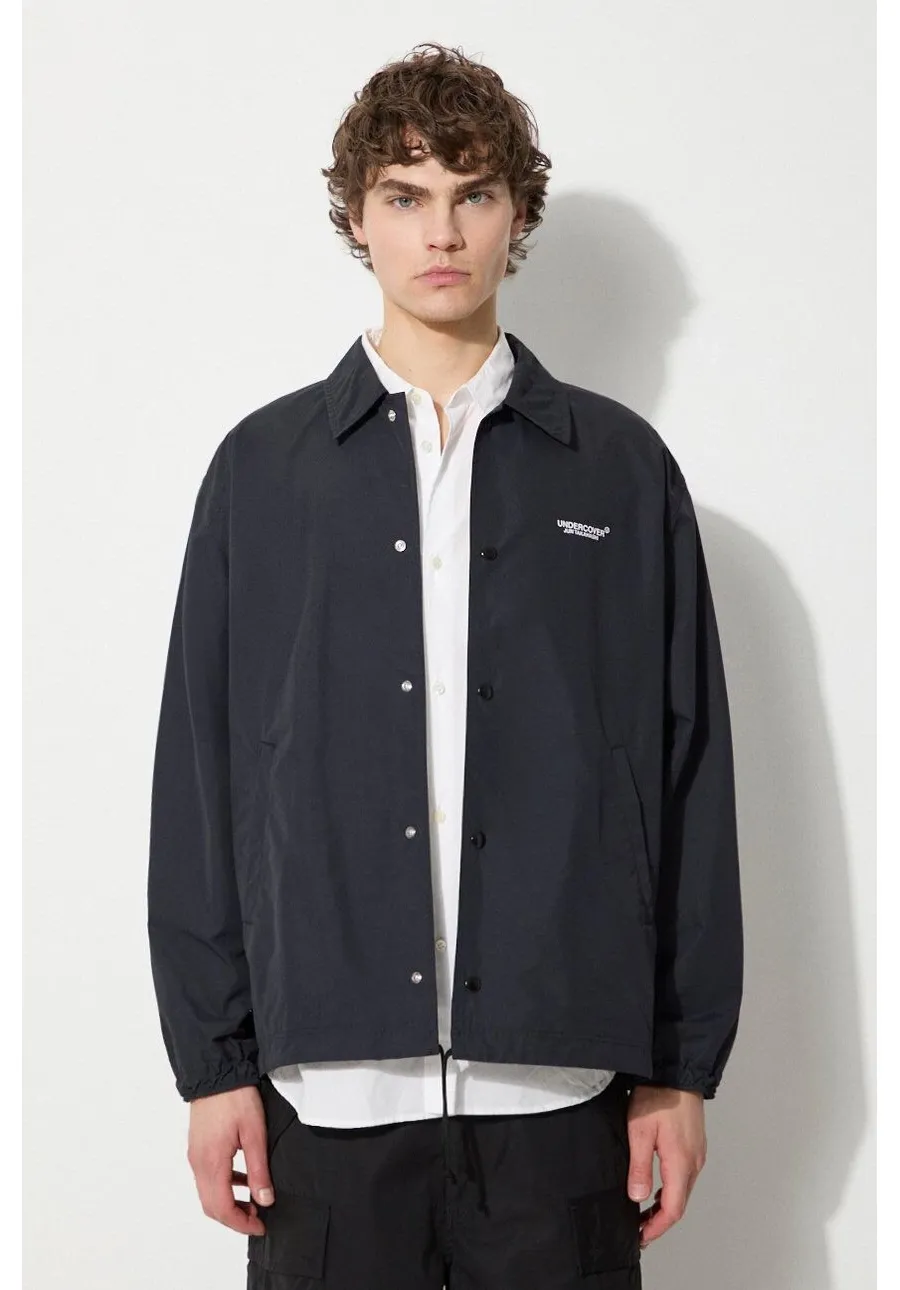 obrazek 1 Undercover kurtka Jacket męska kolor granatowy przejściowa oversize UB0D4201