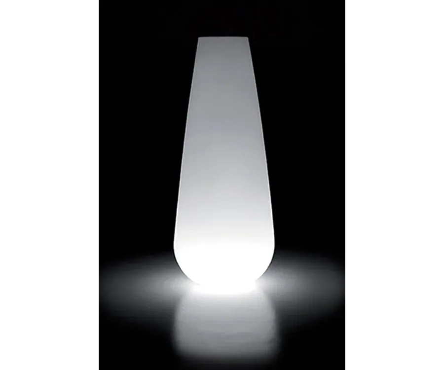 obrazek 1 Designerski wazon w stylu minimalistycznym do nowoczesnych ogrodów lub wnętrz podświetlany lampą led - Plust