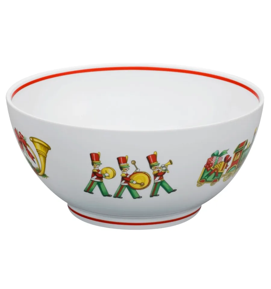 obrazek 1 Porcelanowa duża okrągła miska ze świątecznej kolekcji Christmas Magic - Vista Alegre