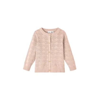 Zdjęcie NAME IT Kardigan 13214297 Różowy Regular Fit
