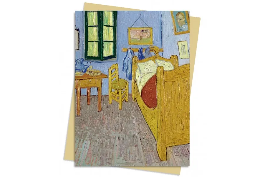 obrazek 1 Pakiet kartek na życzenia (Vincent van Gogh: Sypialnia w Arles) - Flame Tree Publishing
