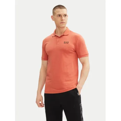 Zdjęcie EA7 Emporio Armani Polo 8NPF14 PJVQZ U3010 Pomarańczowy Regular Fit