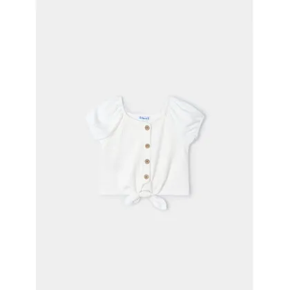 Zdjęcie Mayoral Bluzka 3086 Écru Slim Fit