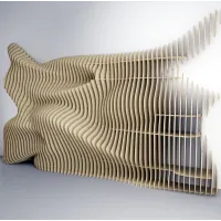 Zdjęcie Designerskie panele ścienne ze sklejki