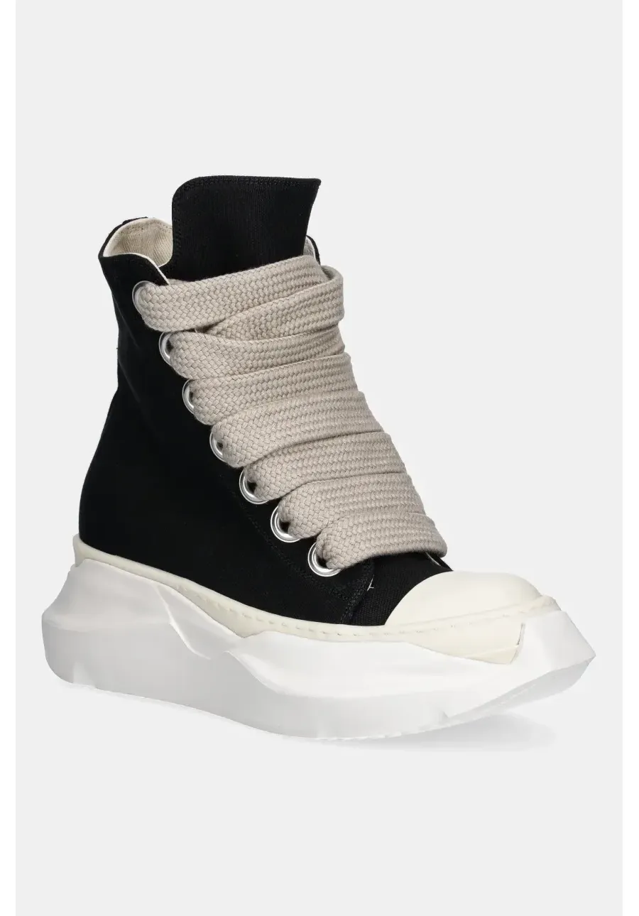 obrazek 1 Rick Owens DRKSHDW trampki Jumbo Laces Abstract Sneak kolor czarny DS01E3844.CVSW2