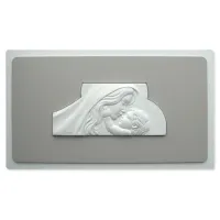 Picture Decorative wall panel 70x40 cm with Madonna and Child