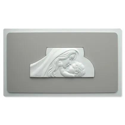 Picture Decorative wall panel 70x40 cm with Madonna and Child