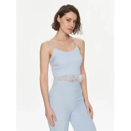 Zdjęcie TWINSET Top 241TP2371 Błękitny Regular Fit