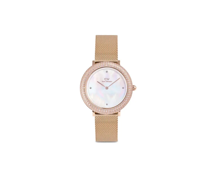 obrazek 1 Daniel Wellington Zegarek Crystalline Bezel 3 DW00100823 Różowe złoto