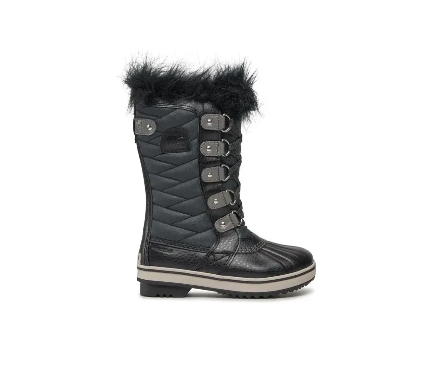 obrazek 1 Sorel Śniegowce Youth Tofino II NY2419 Czarny