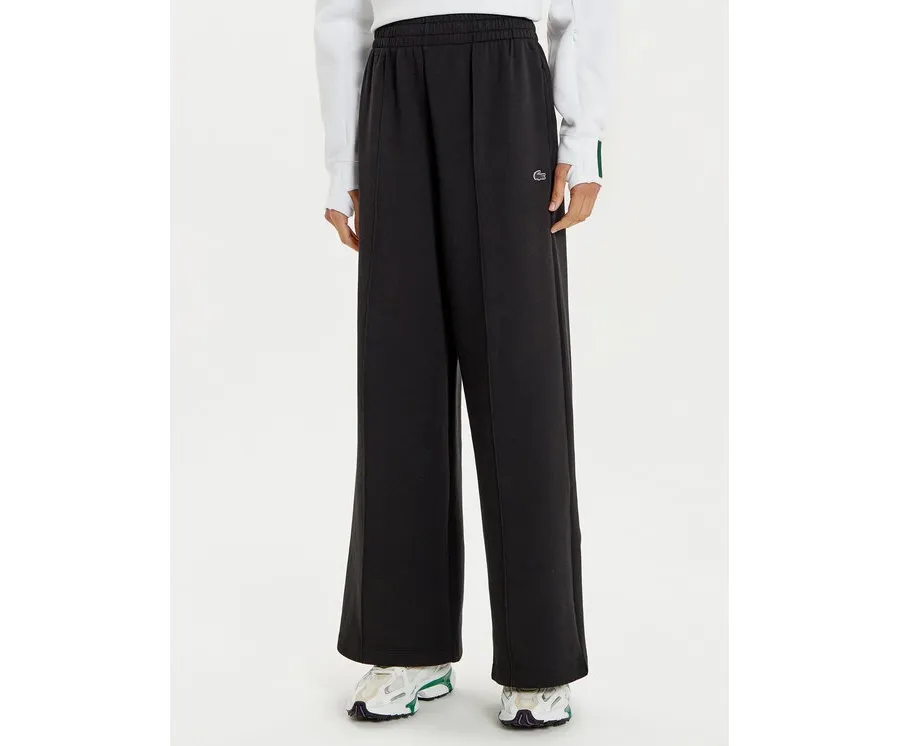 obrazek 1 Lacoste Spodnie dresowe XF7374 Czarny Wide Leg