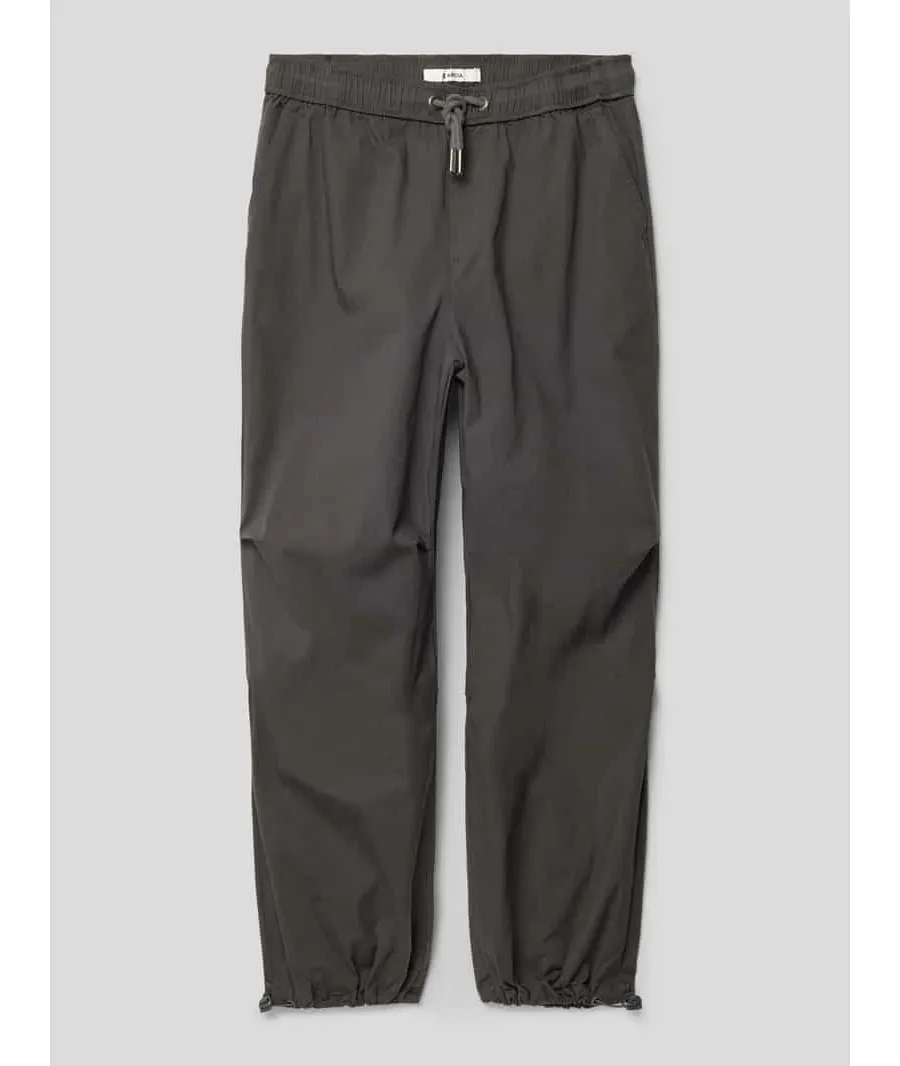 obrazek 1 Spodnie w jednolitym kolorze z elastycznym pasem