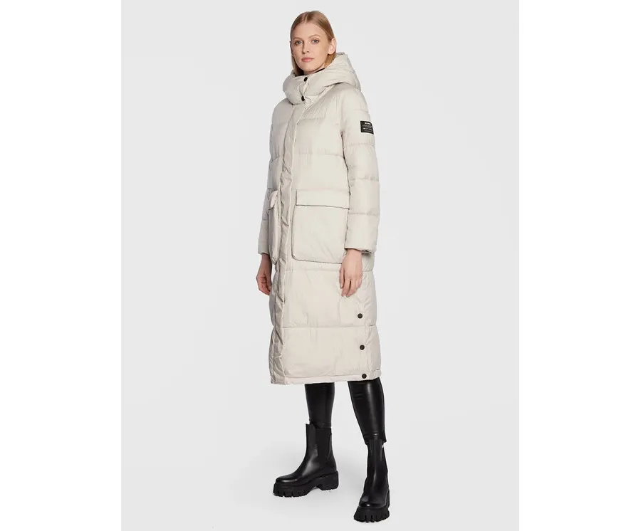 obrazek 1 Ecoalf Kurtka zimowa Siba GAJKSIBAL9870WW22 Écru Regular Fit
