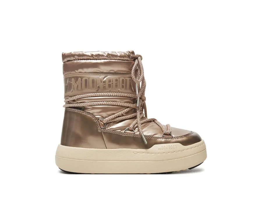 obrazek 1 Moon Boot Śniegowce Junior Park Boot 80D3440020 Różowe złoto