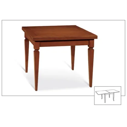 Zdjęcie Kwadratowy rozkładany stół dł. 100-200cm z Włoch - Fratelli Mirandola