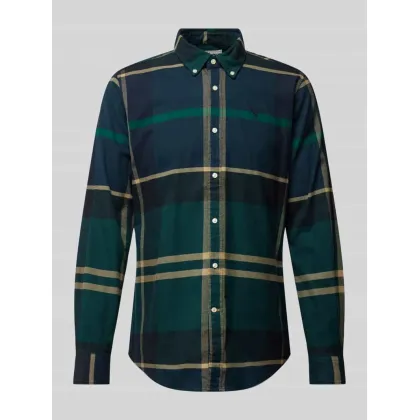 Zdjęcie Koszula casualowa o kroju tailored fit z kołnierzykiem typu button down model ‘Iceloch’