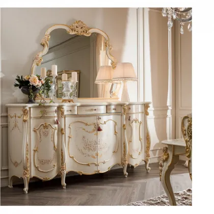 Zdjęcie Piękna stylowa 4-drzwiowa komoda do salonu