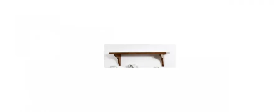 obrazek 3 Włoska półka 80 cm z litego drewna - Zanini