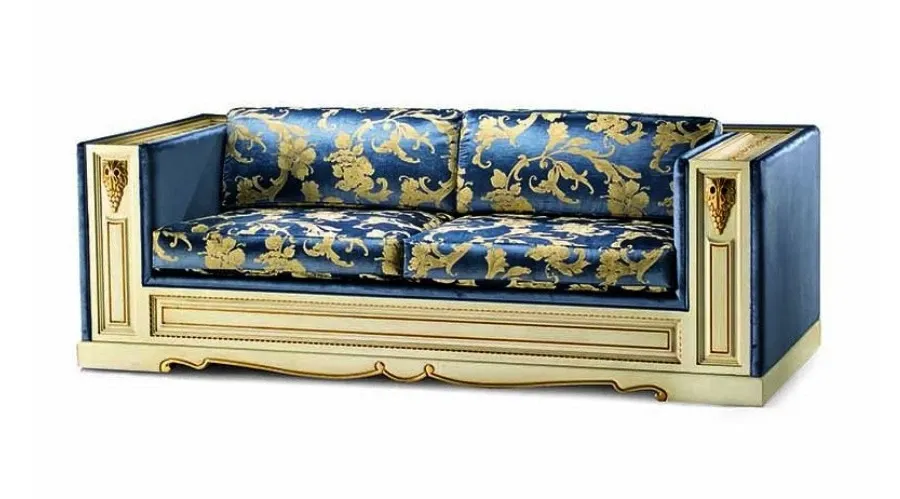 obrazek 1 Oryginalna trzyosobowa sofa w stylu antycznym