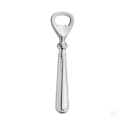 Picture Elegant silver-plated bottle opener - Zaramella Argenti