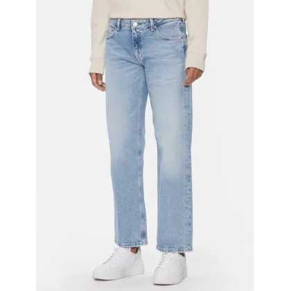 Zdjęcie Tommy Jeans Jeansy Sophie DW0DW17273 Niebieski Straight Fit