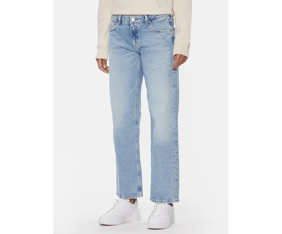 obrazek 1 Tommy Jeans Jeansy Sophie DW0DW17273 Niebieski Straight Fit
