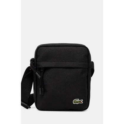 Zdjęcie Lacoste saszetka kolor czarny NU4788NE