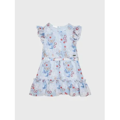 Zdjęcie Guess Sukienka elegancka K3RK15 WA2T0 Niebieski Regular Fit