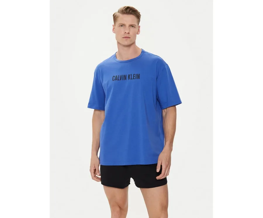 obrazek 1 Calvin Klein Underwear T-Shirt 000NM2567E Niebieski Regular Fit