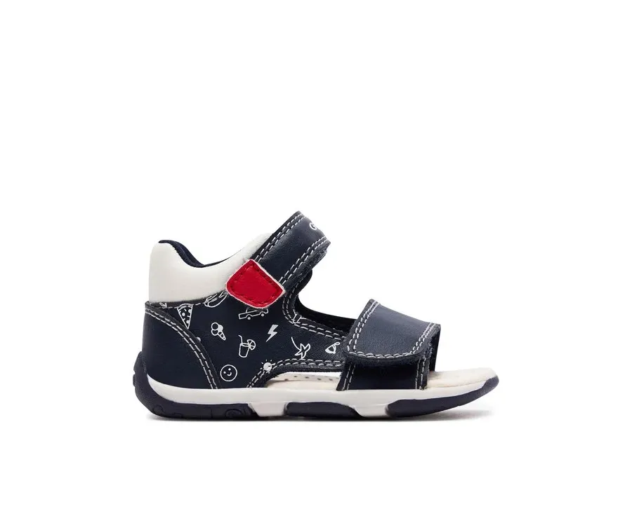 obrazek 1 Geox Sandały B Sandal Tapuz Boy B450XB 000BC C0735 Granatowy
