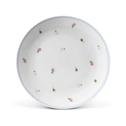 Zdjęcie Piękny elegancki talerz deserowy zdobiony motywem róży - Leander