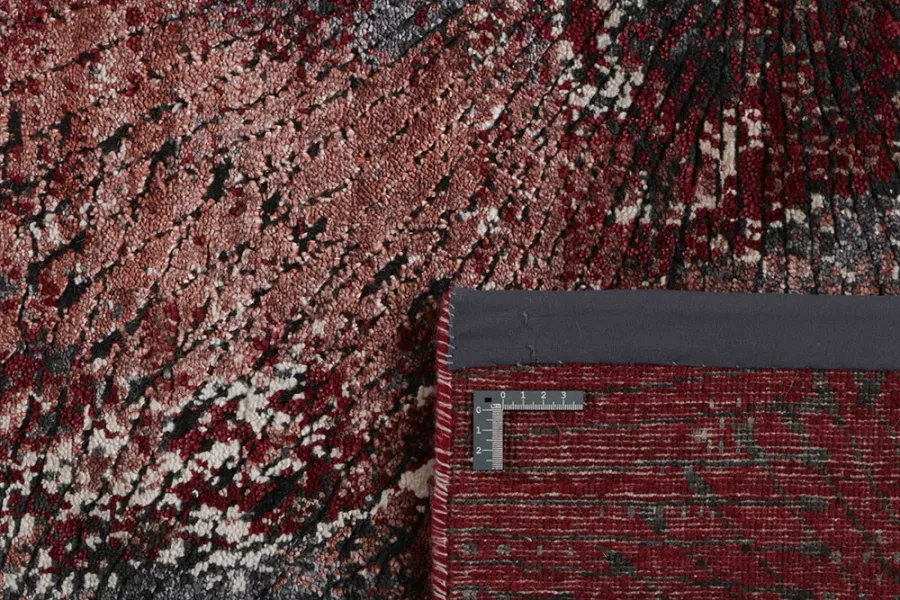 picture 2 Subtle red-black exclusive 3D carpet - SEDUCTION 840235