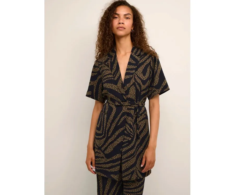 obrazek 1 Karen by Simonsen Marynarka HiljaKB 10104286 Granatowy Regular Fit