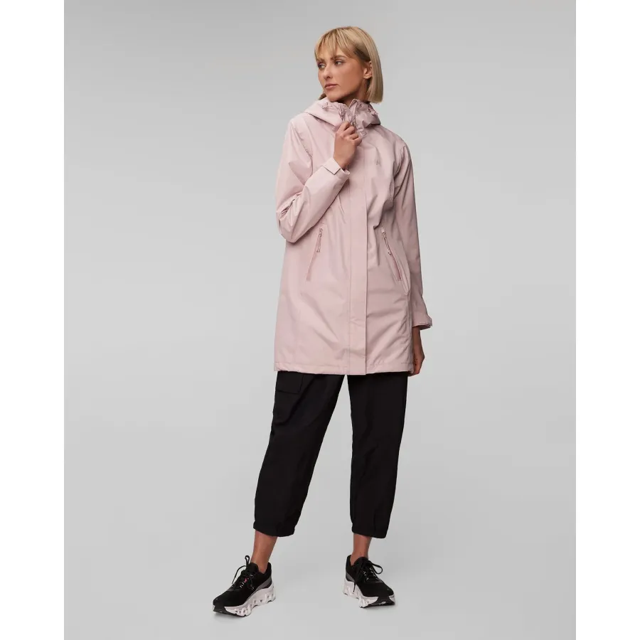 obrazek 1 Granatowy Płaszcz Damski Helly Hansen Voyage Raincoat