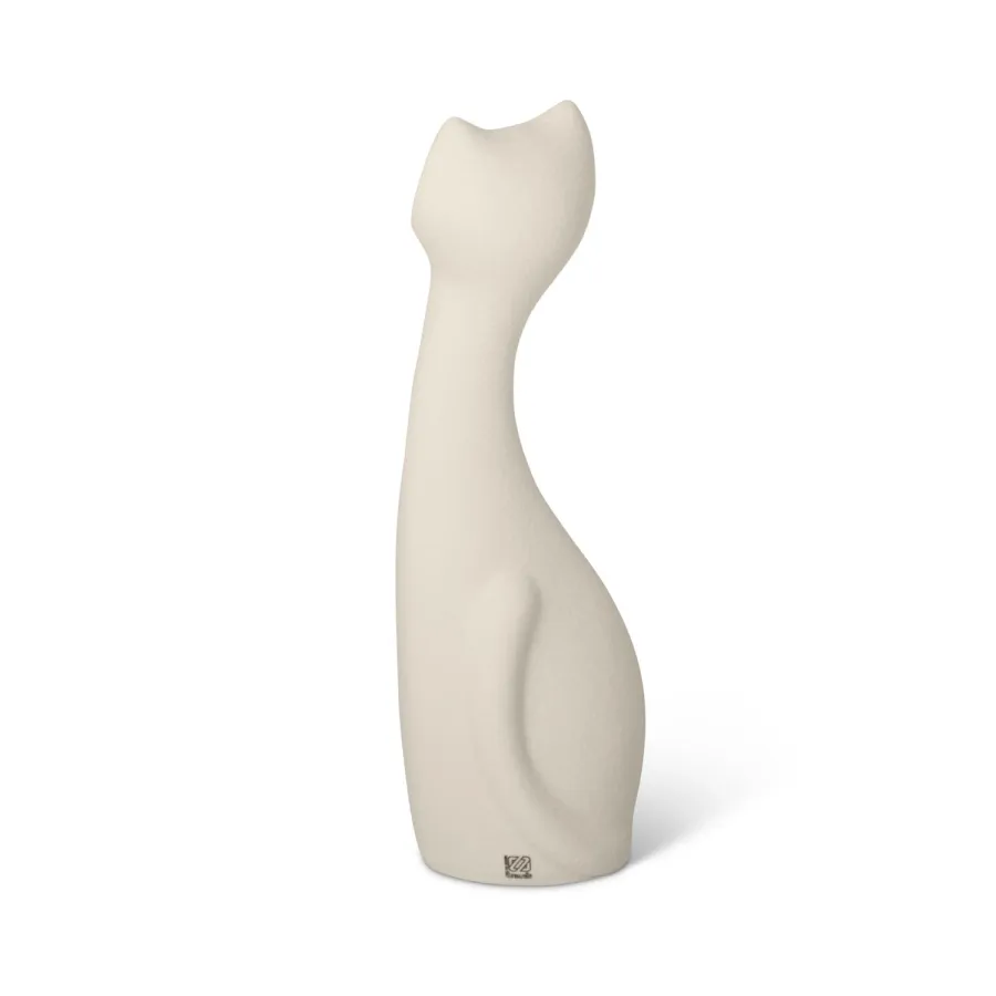 obrazek 13 Ceramiczna figurka dekoracyjna przypominająca kota