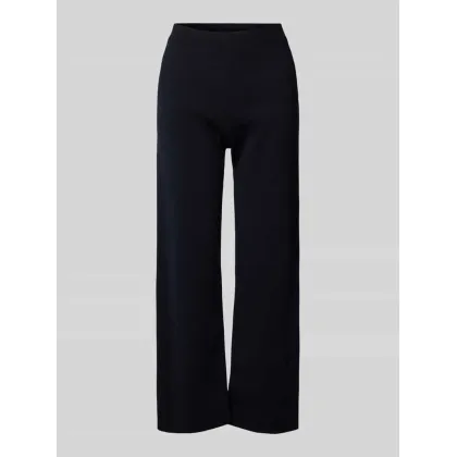 Zdjęcie Spodnie z szeroką nogawką i elastycznym pasem